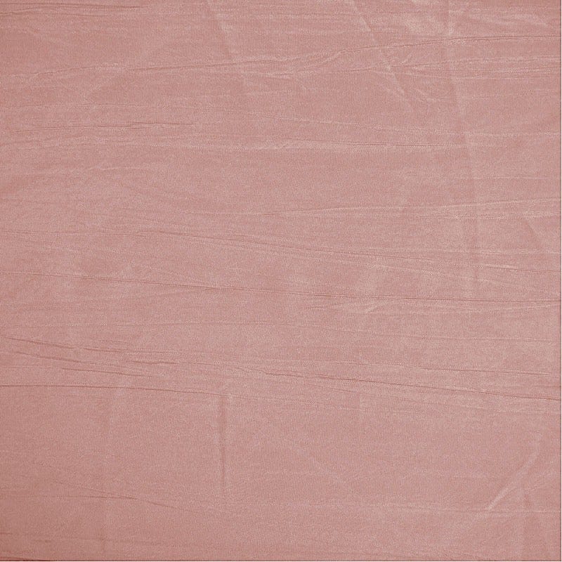 90" x 90" Metallic Crinkled Taffeta Table Overlay