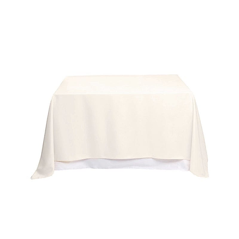 90" x 90" Polyester Square Tablecloth