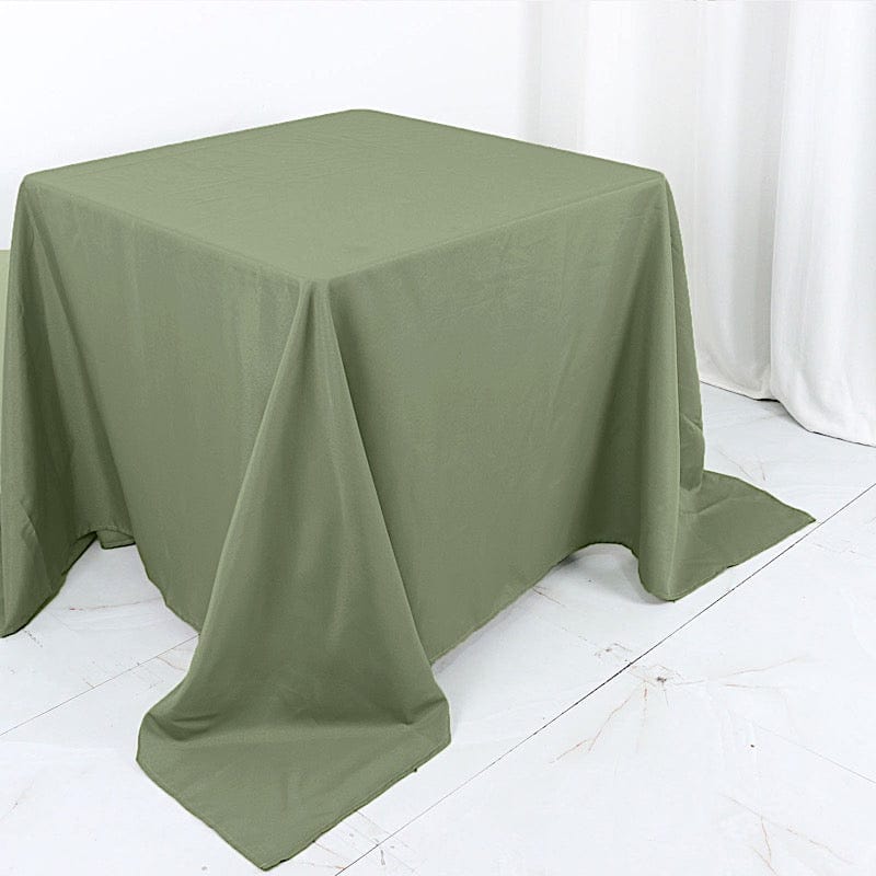 90" x 90" Polyester Square Tablecloth