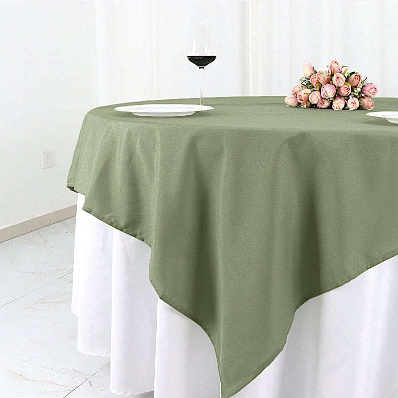 90" x 90" Polyester Square Tablecloth