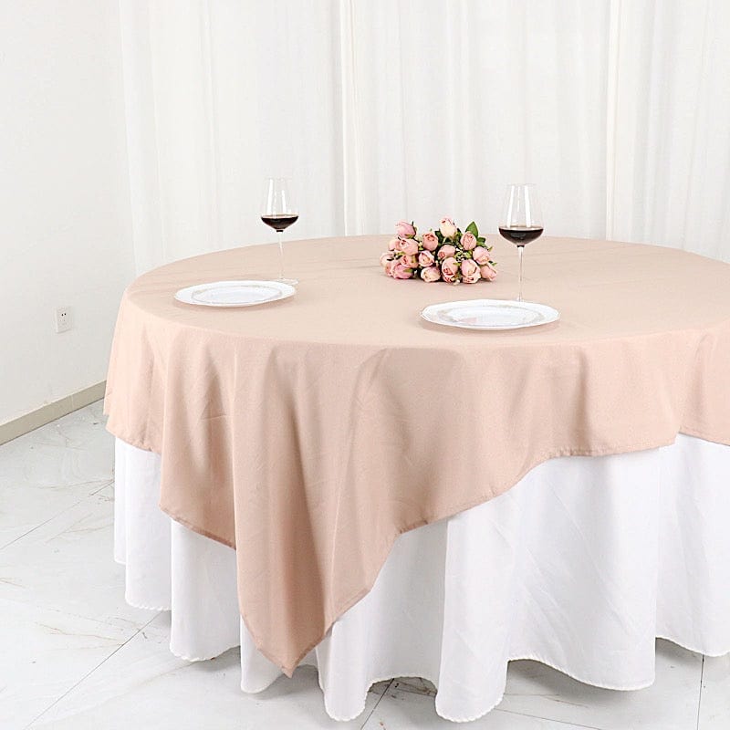 90" x 90" Polyester Square Tablecloth