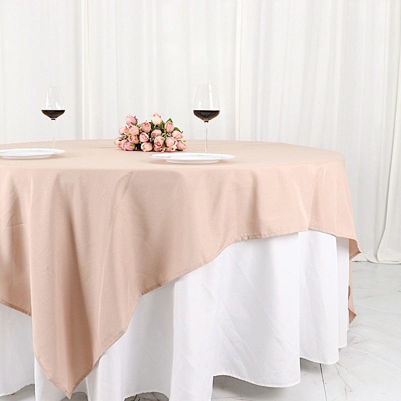 90" x 90" Polyester Square Tablecloth