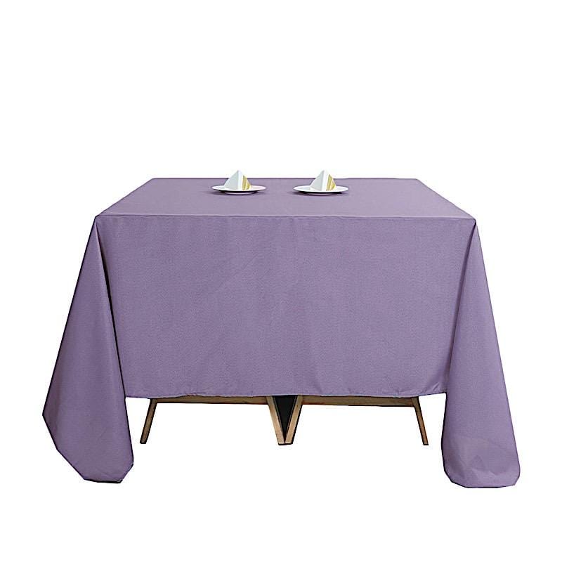 90" x 90" Polyester Square Tablecloth
