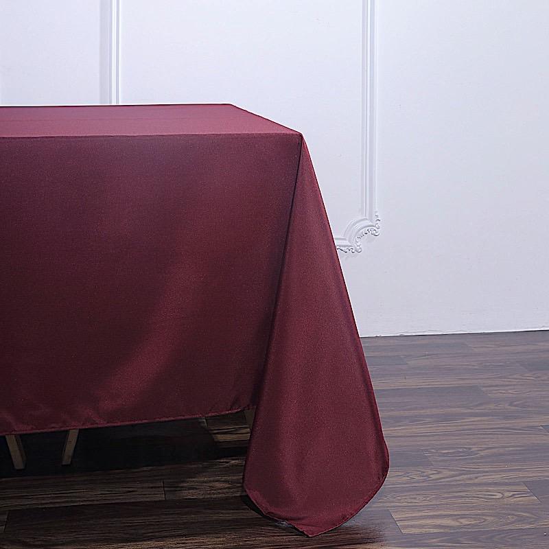 90" x 90" Polyester Square Tablecloth