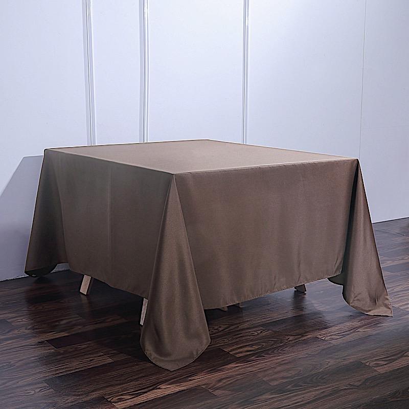 90" x 90" Polyester Square Tablecloth