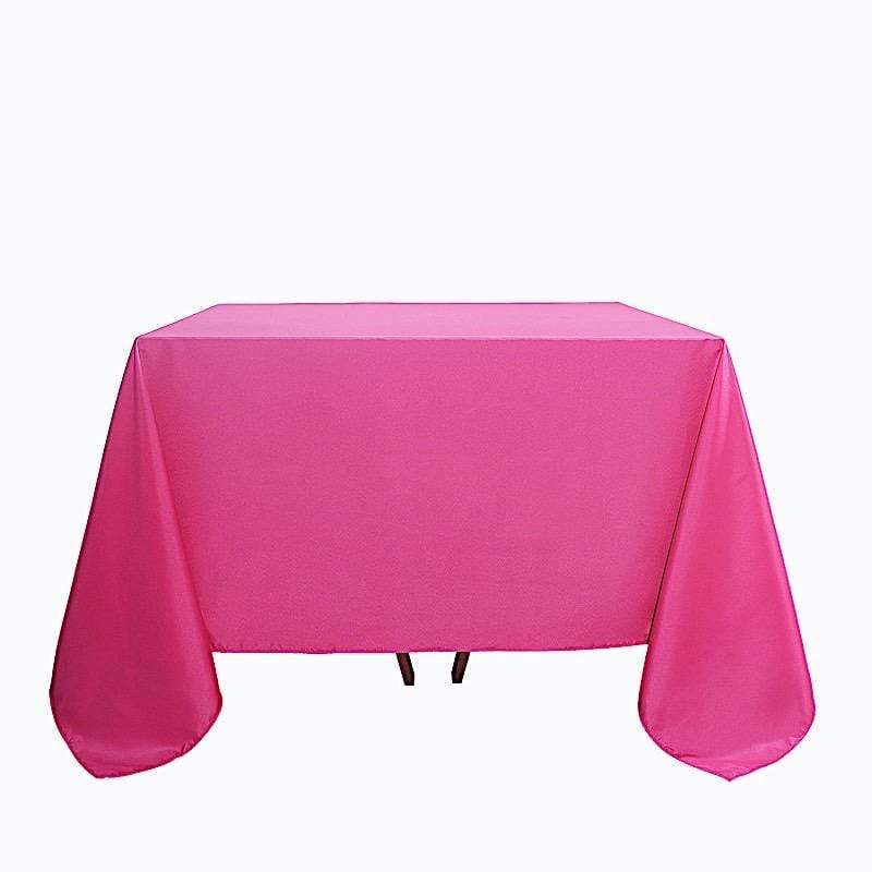 90" x 90" Polyester Square Tablecloth