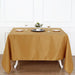 90" x 90" Polyester Square Tablecloth TAB_SQUR_90_GOLD_POLY