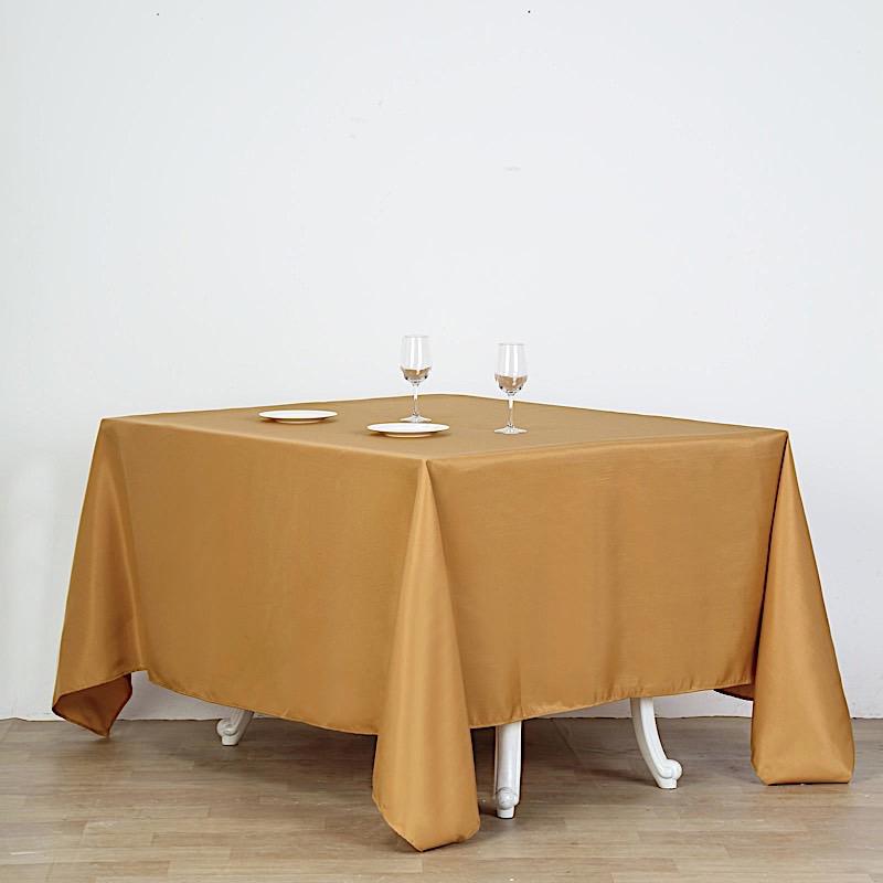 90" x 90" Polyester Square Tablecloth