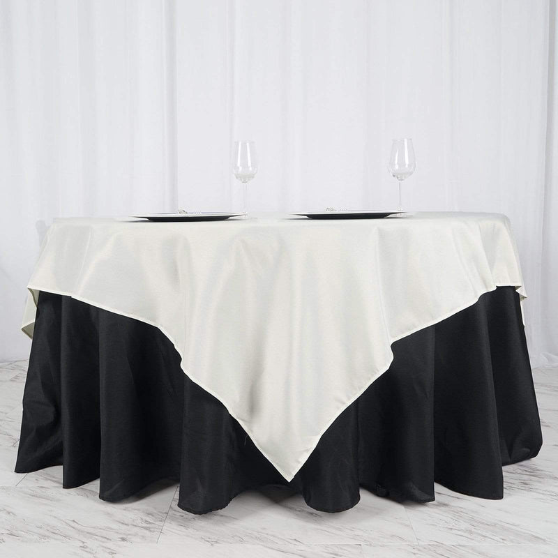 90" x 90" Polyester Square Tablecloth