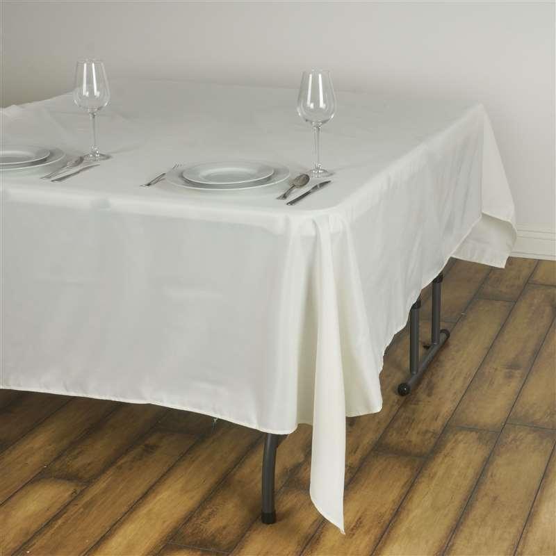 90" x 90" Polyester Square Tablecloth