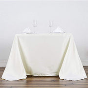 90" x 90" Polyester Square Tablecloth TAB_SQUR_90_IVR
