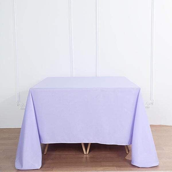 90" x 90" Polyester Square Tablecloth
