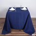 90" x 90" Polyester Square Tablecloth TAB_SQUR_90_NAVY_POLY