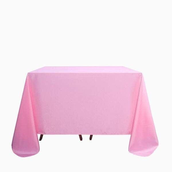 90" x 90" Polyester Square Tablecloth