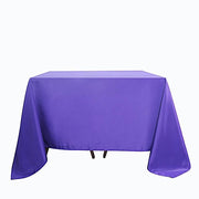 90" x 90" Polyester Square Tablecloth
