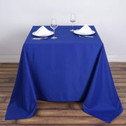 90" x 90" Polyester Square Tablecloth