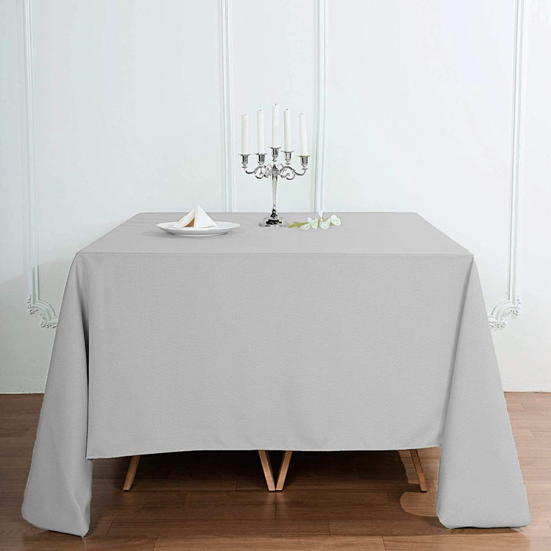 90" x 90" Polyester Square Tablecloth