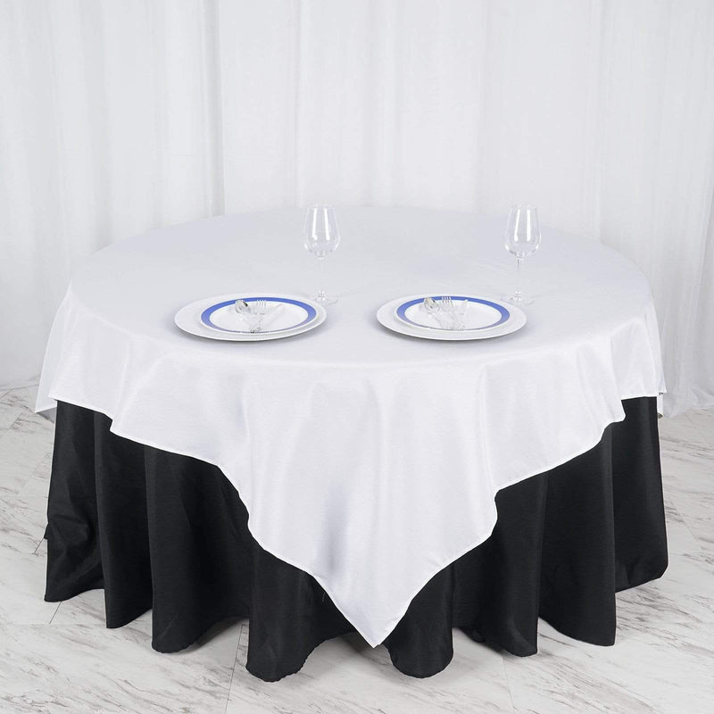 90" x 90" Polyester Square Tablecloth