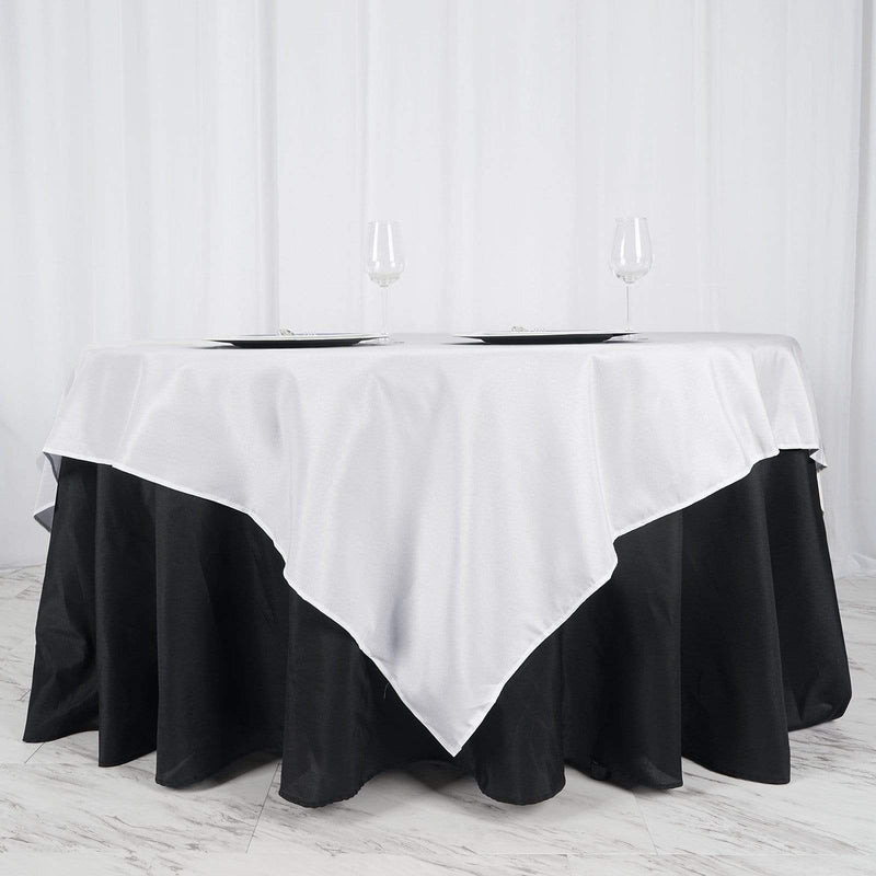 90" x 90" Polyester Square Tablecloth