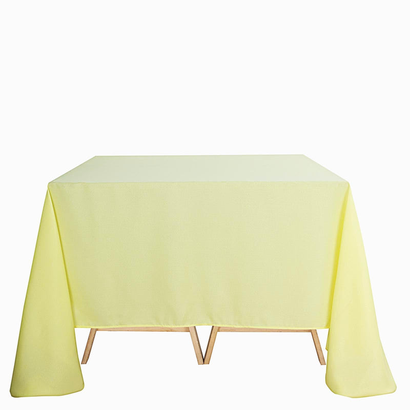 90" x 90" Polyester Square Tablecloth