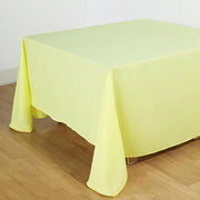 90" x 90" Polyester Square Tablecloth