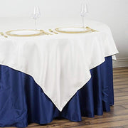 90" x 90" Polyester Table Overlay LAY90_PLY_IVR