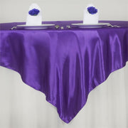90" x 90" Satin Table Overlay