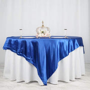 90" x 90" Satin Table Overlay