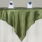 90" x 90" Satin Table Overlay