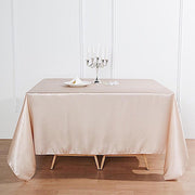 90" x 90" Satin Table Overlay