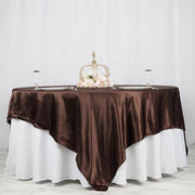 90" x 90" Satin Table Overlay