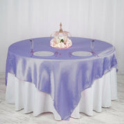 90" x 90" Satin Table Overlay