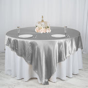 90" x 90" Satin Table Overlay