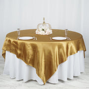 90" x 90" Satin Table Overlay