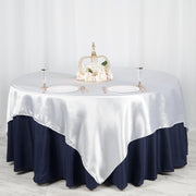 90" x 90" Satin Table Overlay