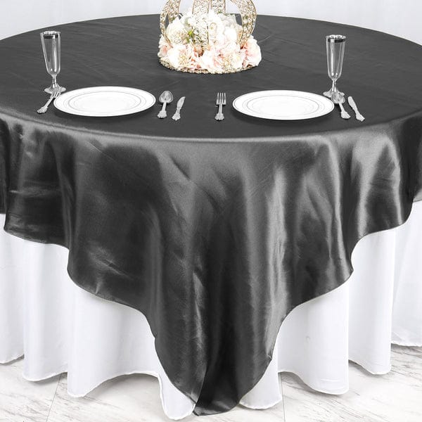 90" x 90" Satin Table Overlay