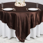 90" x 90" Satin Table Overlay