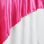 90" x 90" Satin Table Overlay