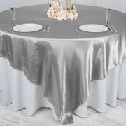 90" x 90" Satin Table Overlay