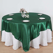 90" x 90" Satin Table Overlay