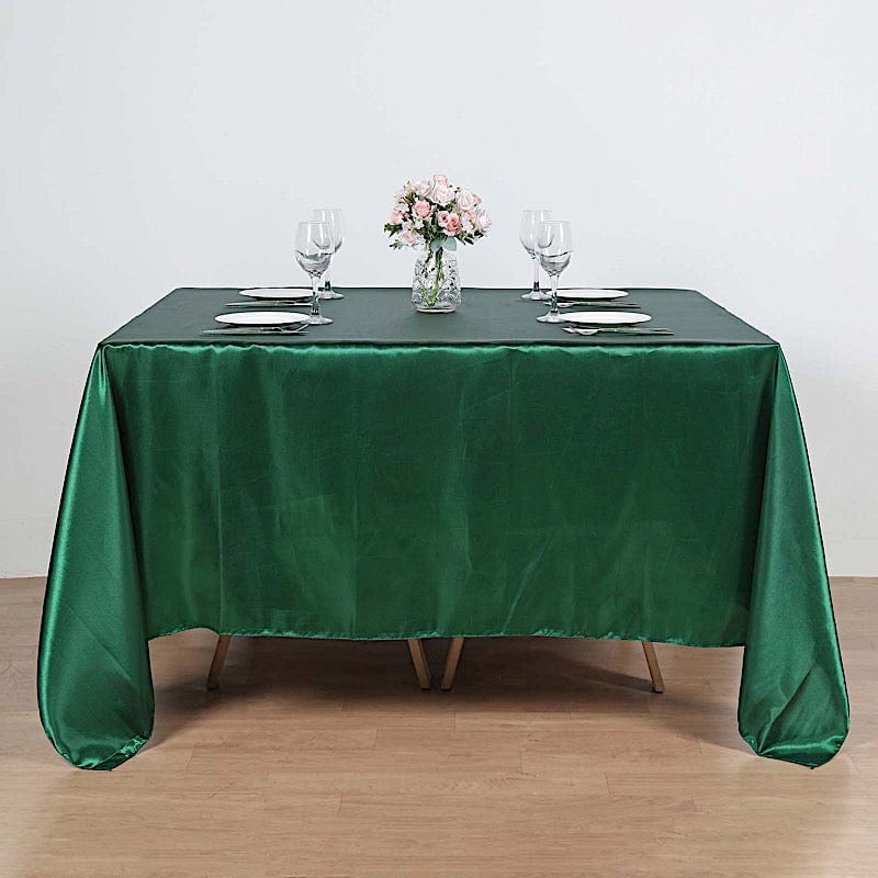 90" x 90" Satin Table Overlay