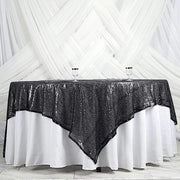 90" x 90" Sequined Table Overlay
