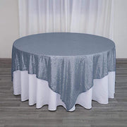 90" x 90" Sequined Table Overlay