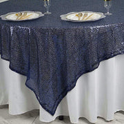 90" x 90" Sequined Table Overlay