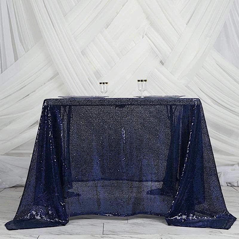 90" x 90" Sequined Table Overlay