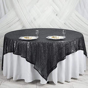 90" x 90" Sequined Table Overlay