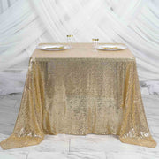 90" x 90" Sequined Table Overlay
