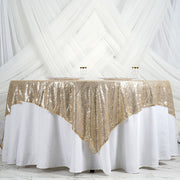 90" x 90" Sequined Table Overlay