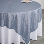 90" x 90" Sequined Table Overlay