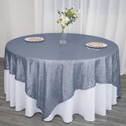 90" x 90" Sequined Table Overlay